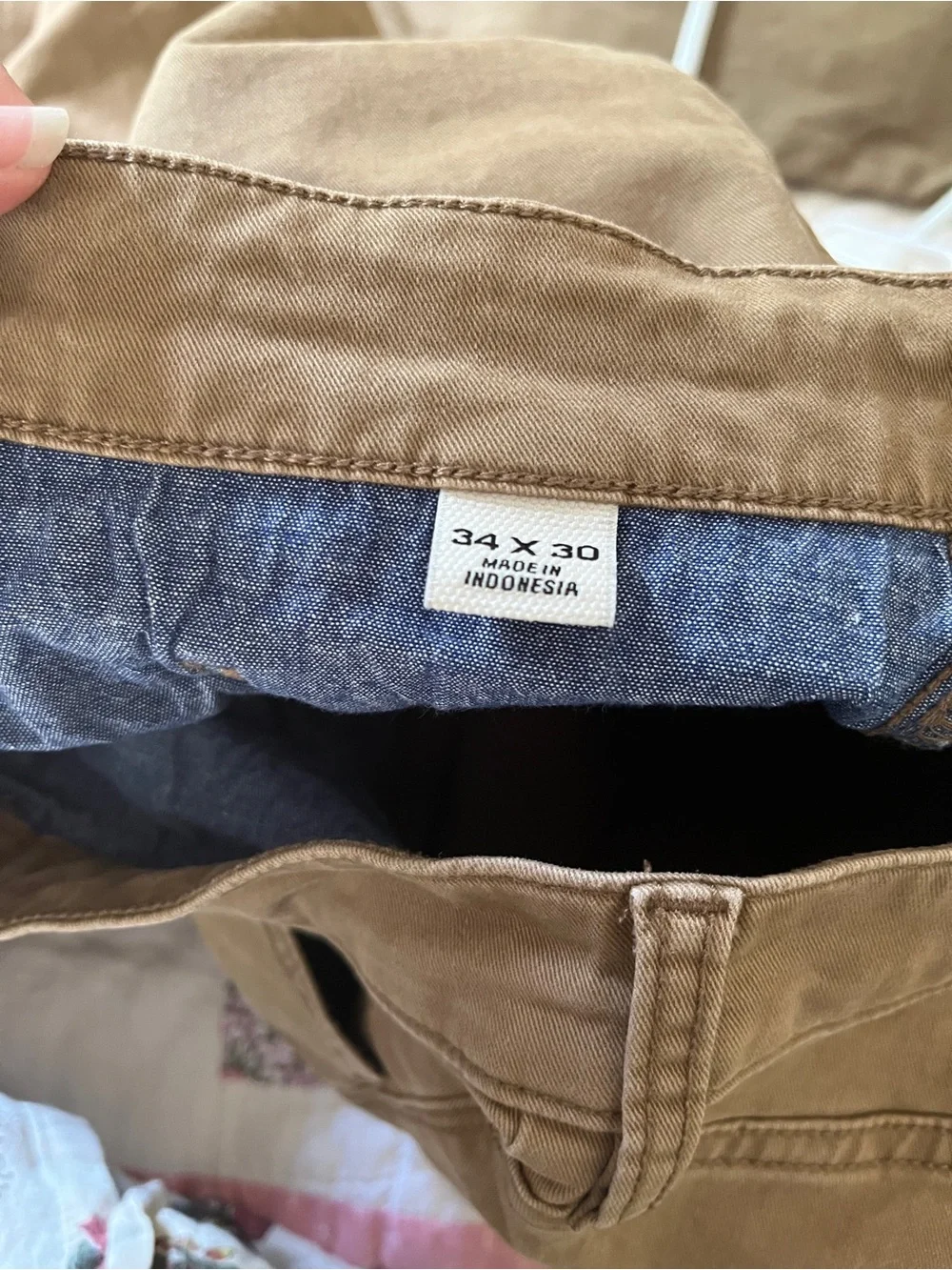 Flint + Tinder Kahki Pants 34x30